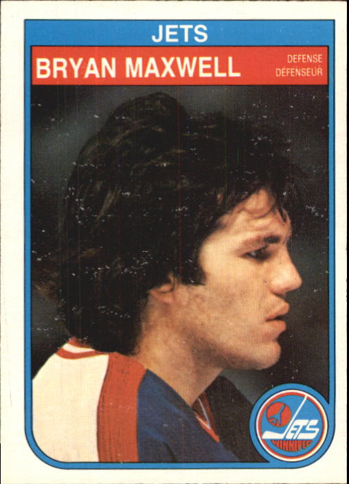 1982-83 O-Pee-Chee #387 Bryan Maxwell