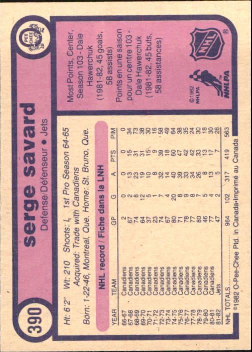 A9028- 1982-83 O-Pee-Chee Hk 301-396 STOCK PHOTOS -You Pick- 15+ FREE US SHIP - Picture 331 of 351