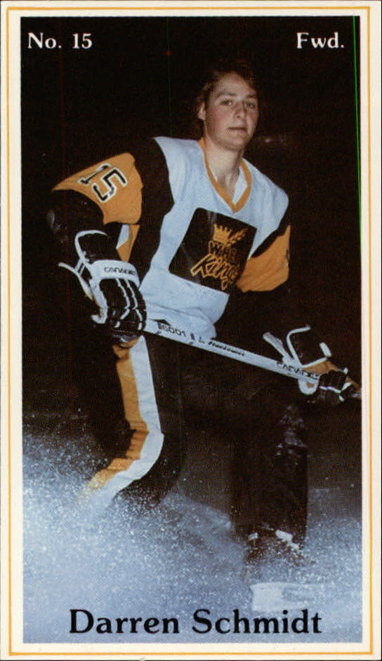 1982-83 Brandon Wheat Kings #5 Darren Schmidt