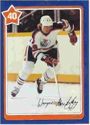 1982-83 Neilson's Gretzky #40 Clear the Slot
