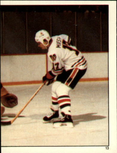 1982-83 Topps Stickers #13 Canucks vs. Chicago