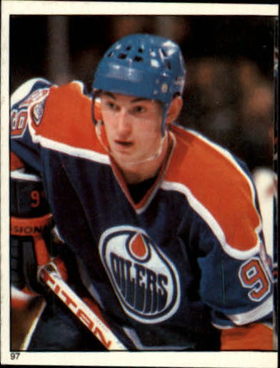 1982-83 Topps Stickers #97 Wayne Gretzky