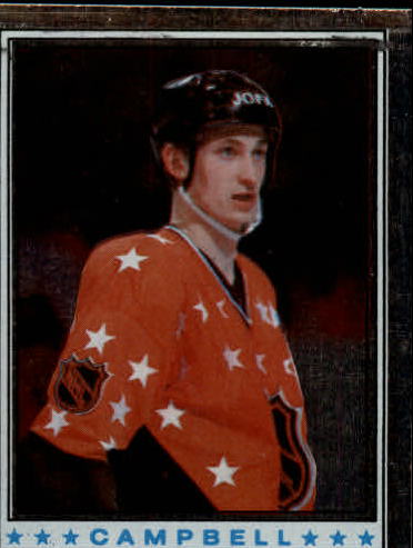 1982-83 Topps Stickers #162 Wayne Gretzky AS/FOIL