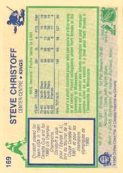 1983-84 O-Pee-Chee #169 Steve Christoff back image