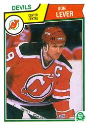 1983-84 O-Pee-Chee #231 Don Lever