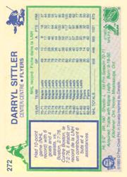 1983-84 O-Pee-Chee #272 Darryl Sittler back image