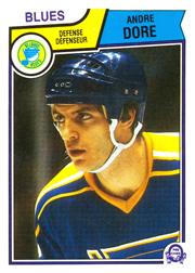 1983-84 O-Pee-Chee #313 Andre Dore RC