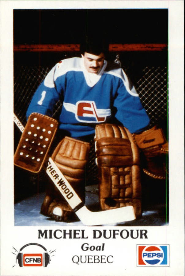 198384 Fredericton Express 3 Michel Dufour NMMT Baseball Card