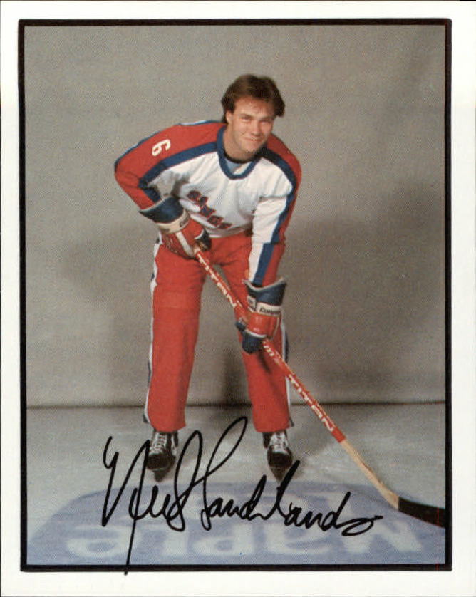 198384 Kitchener Rangers 6 Neil Sandilands EXMT Baseball Card