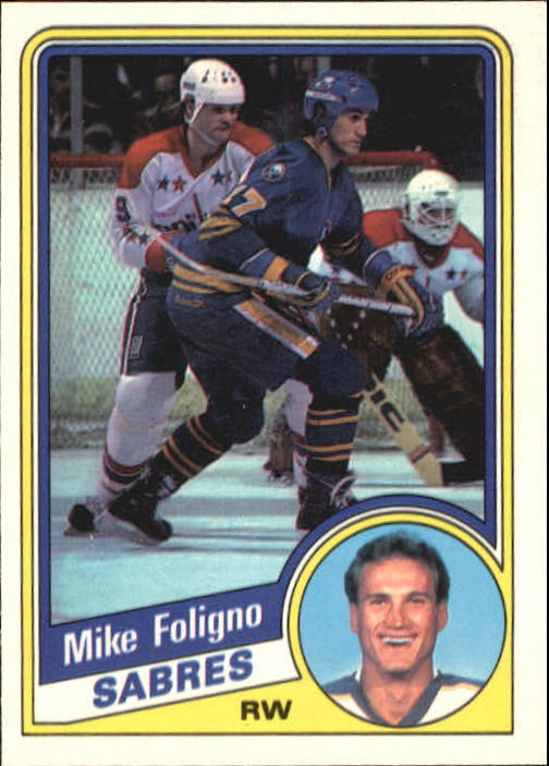 1984-85 O-Pee-Chee #20 Mike Foligno