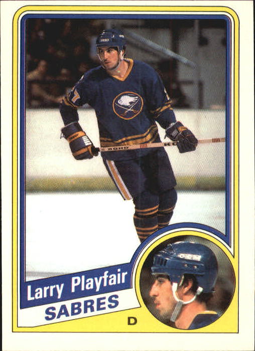 1984-85 O-Pee-Chee #26 Larry Playfair