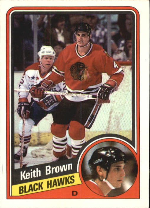 1984-85 O-Pee-Chee #33 Keith Brown