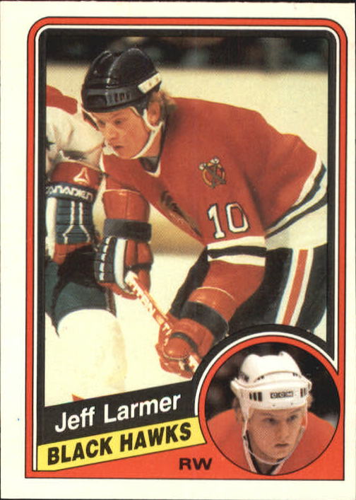 1984-85 O-Pee-Chee #36 Jeff Larmer