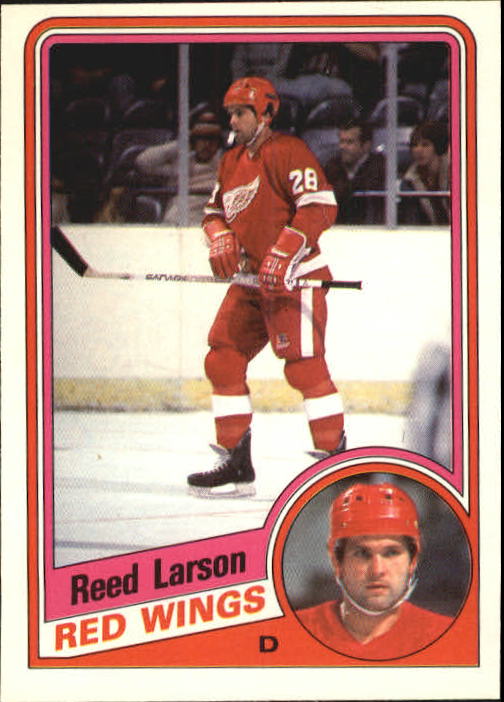 1984-85 O-Pee-Chee #58 Reed Larson