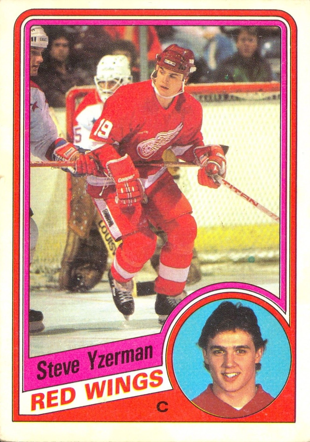 1984-85 O-Pee-Chee #67 Steve Yzerman RC