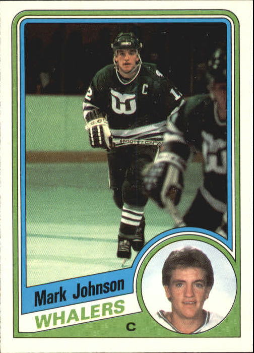 1984-85 O-Pee-Chee #72 Mark Johnson
