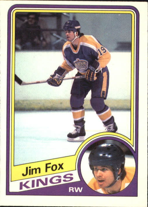 1984-85 O-Pee-Chee #84 Jim Fox