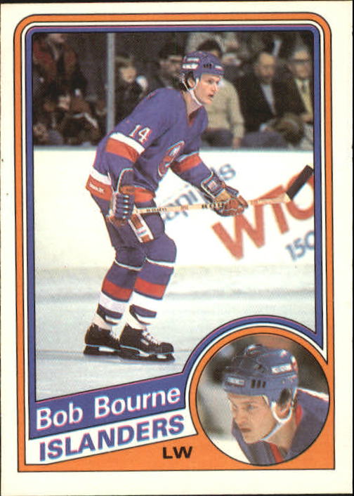 1984-85 O-Pee-Chee #123 Bob Bourne