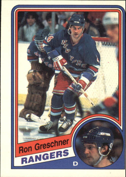 1984-85 O-Pee-Chee #141 Ron Greschner