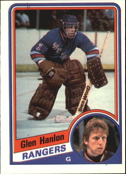 1984-85 O-Pee-Chee #142 Glen Hanlon