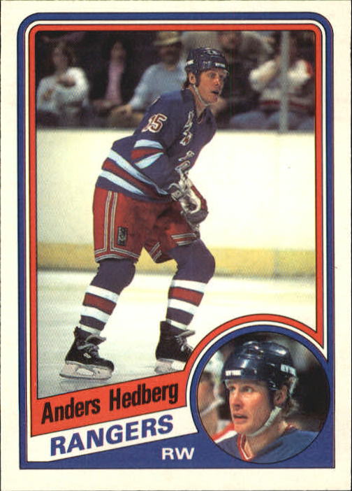 1984-85 O-Pee-Chee #143 Anders Hedberg