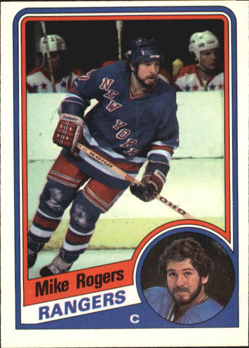 1984-85 O-Pee-Chee #152 Mike Rogers