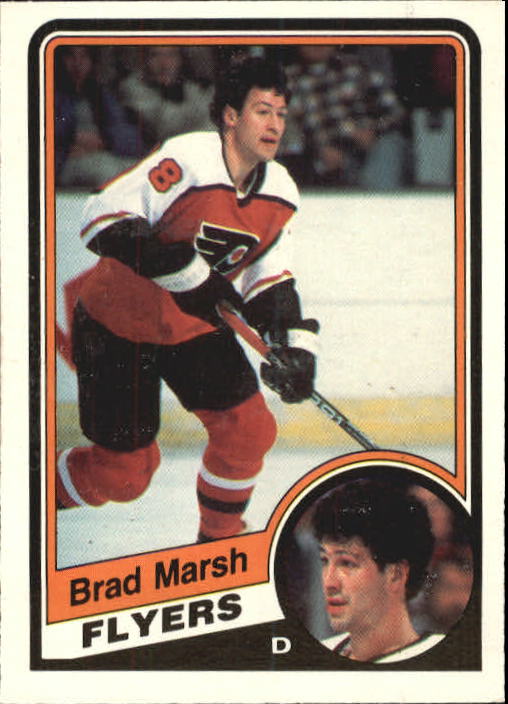 1984-85 O-Pee-Chee #163 Brad Marsh