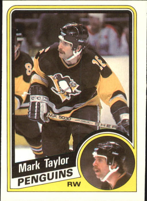 1984-85 O-Pee-Chee #180 Mark Taylor