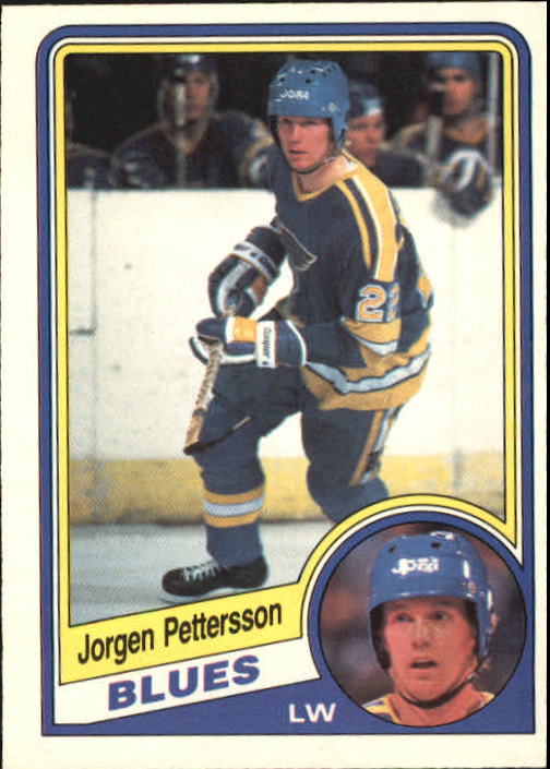 1984-85 O-Pee-Chee #189 Jorgen Pettersson