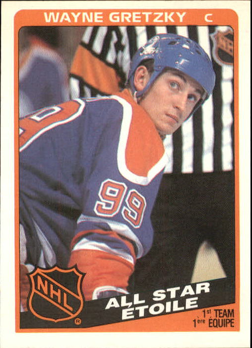 1984-85 O-Pee-Chee #208 Wayne Gretzky AS