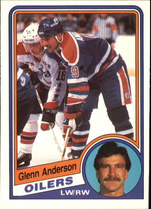 1984-85 O-Pee-Chee #238 Glenn Anderson
