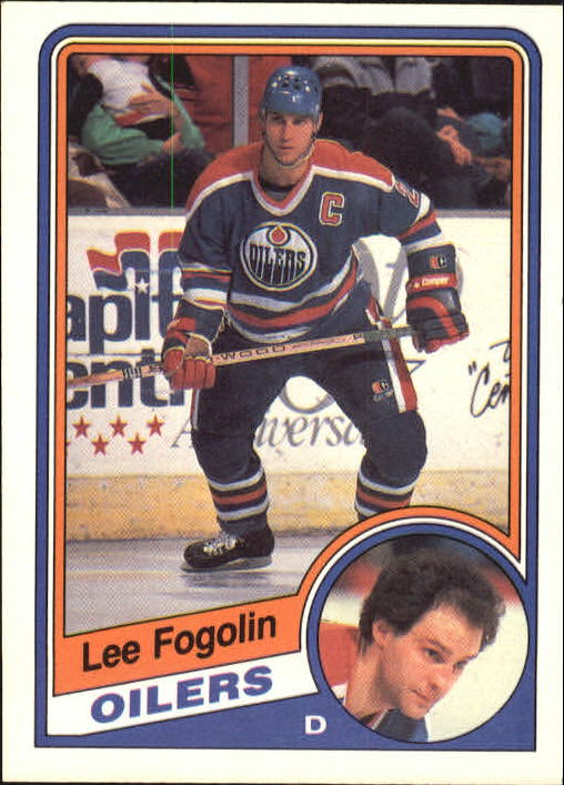 1984-85 O-Pee-Chee #240 Lee Fogolin