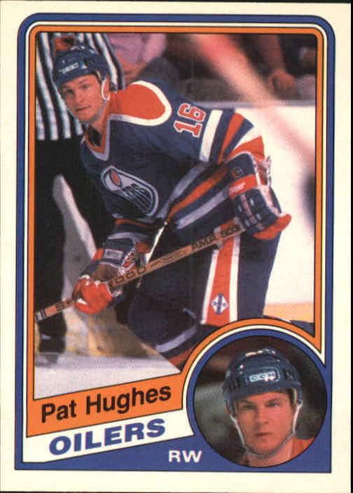1984-85 O-Pee-Chee #245 Pat Hughes