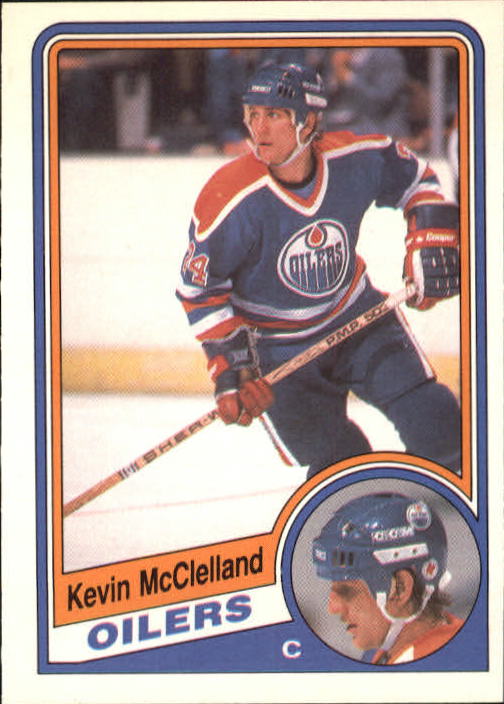1984-85 O-Pee-Chee #253 Kevin McClelland RC