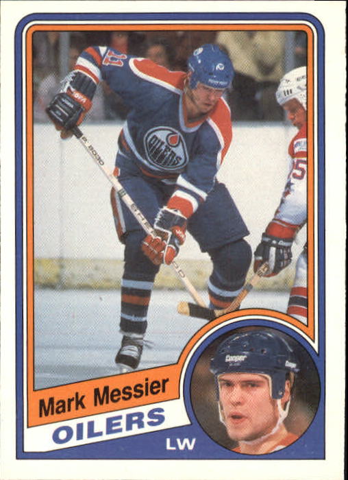 1984-85 O-Pee-Chee #254 Mark Messier