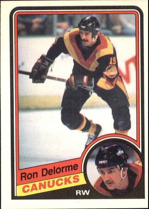 1984-85 O-Pee-Chee #316 Ron Delorme