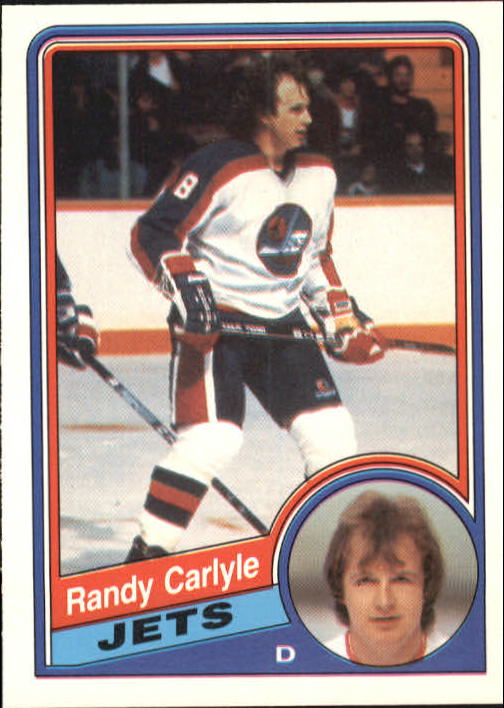 1984-85 O-Pee-Chee #337 Randy Carlyle