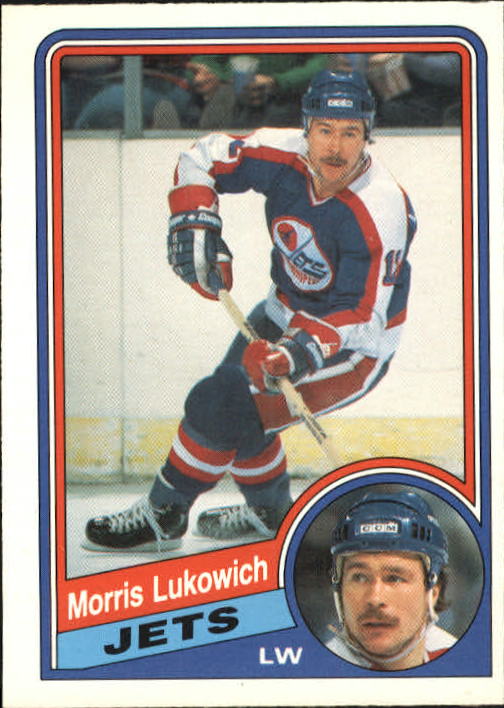 1984-85 O-Pee-Chee #340 Morris Lukowich