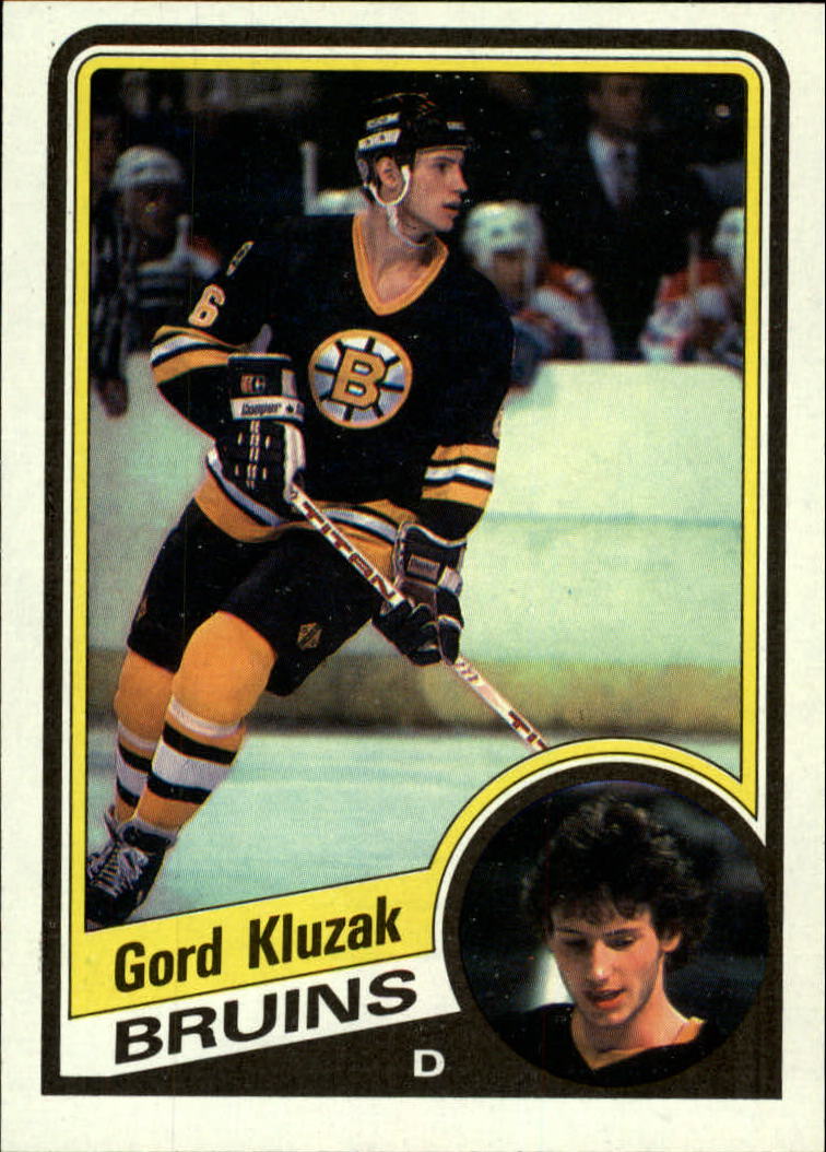 1984-85 Topps #5 Gord Kluzak SP