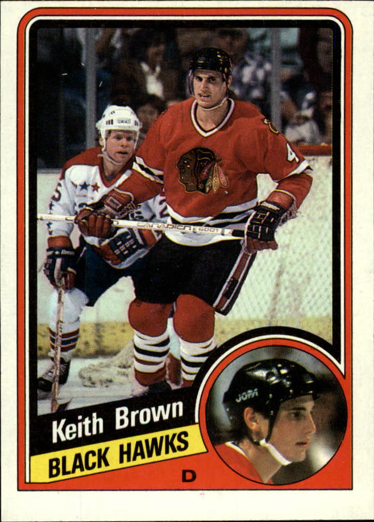 1984-85 Topps #28 Keith Brown SP