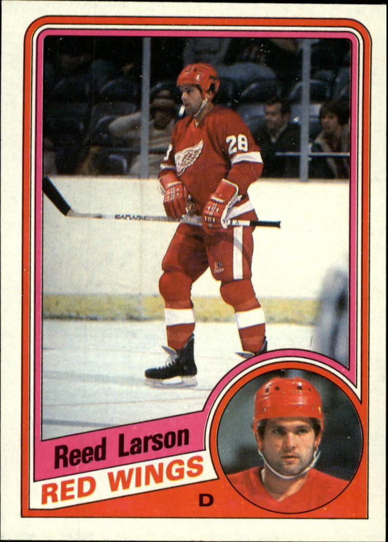 1984-85 Topps #44 Reed Larson SP