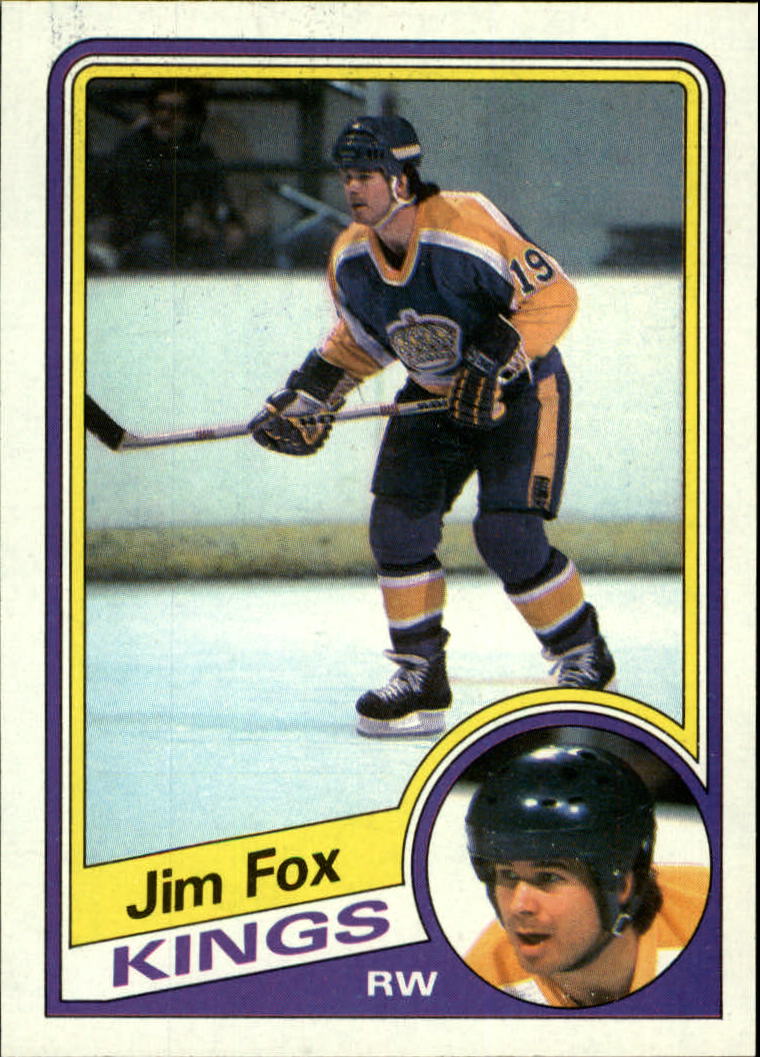 1984-85 Topps #66 Jim Fox SP