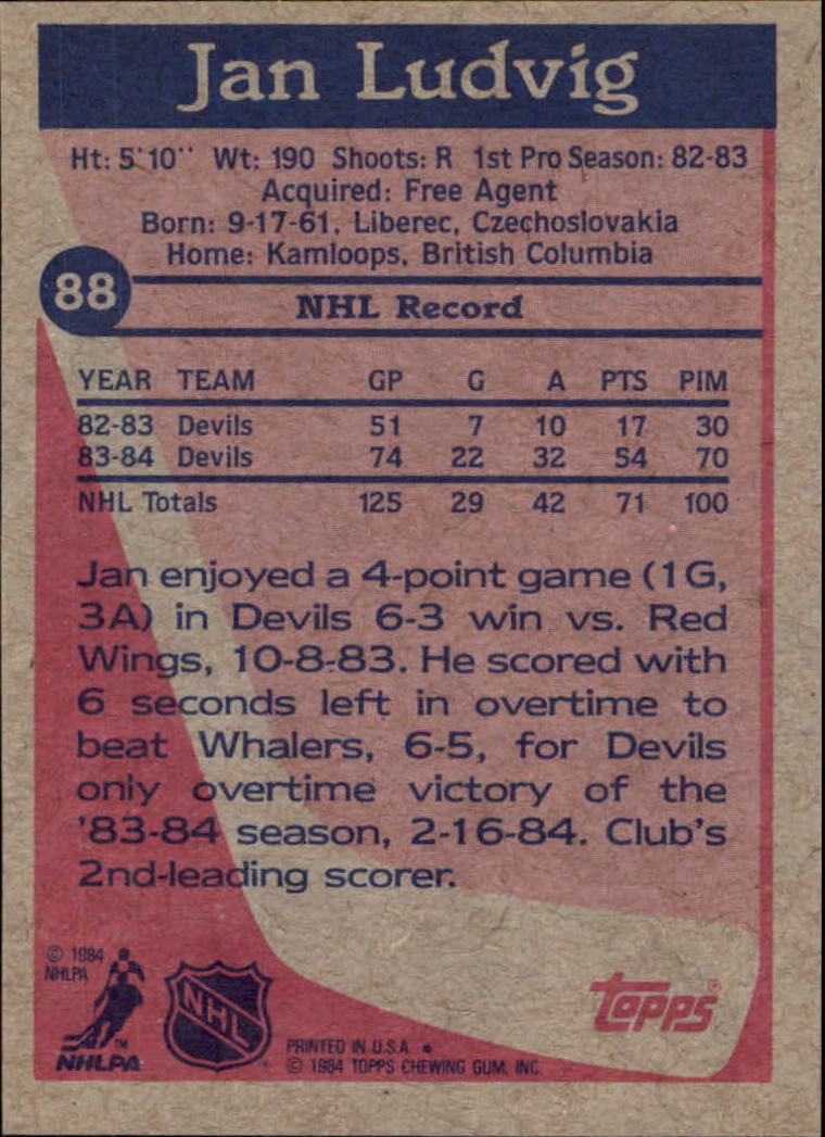 B2090- 1984-85 Topps Hockey Card #s 1-165 +Rookies -You Pick- 15+ FREE US SHIP - Picture 214 of 339