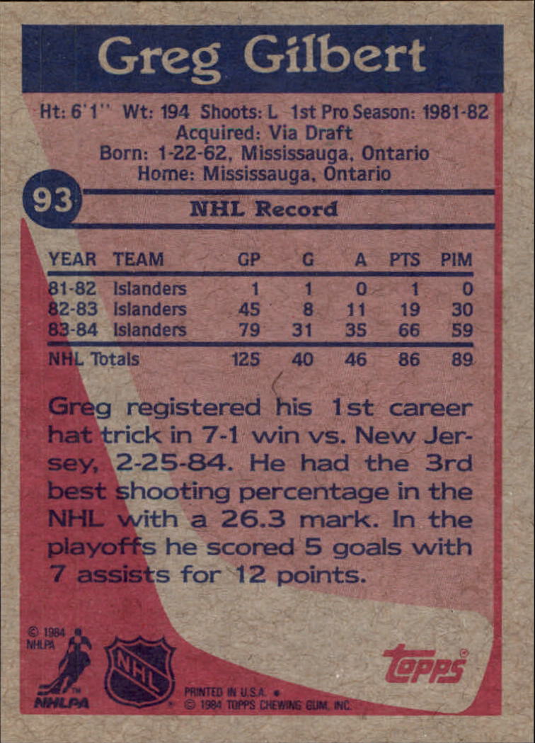 B2090- 1984-85 Topps Hockey Card #s 1-165 +Rookies -You Pick- 15+ FREE US SHIP - Picture 225 of 339