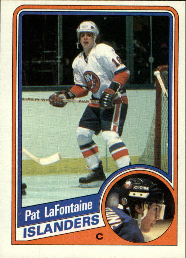 1984-85 Topps #96 Pat LaFontaine SP RC