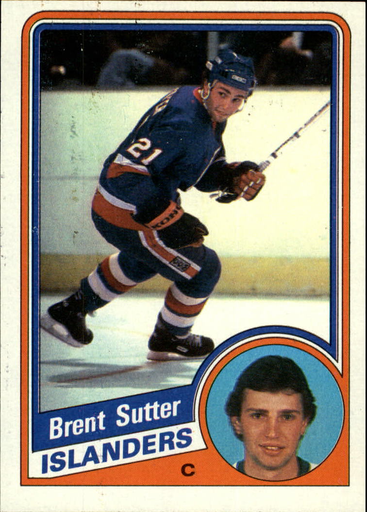 1984-85 Topps #102 Brent Sutter SP