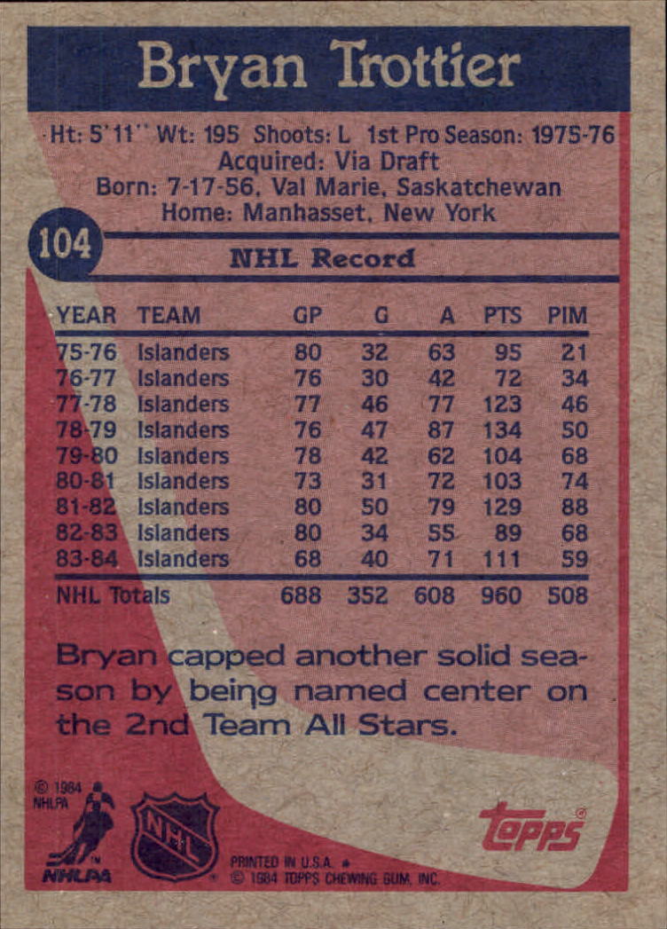 B2090- 1984-85 Topps Hockey Card #s 1-165 +Rookies -You Pick- 15+ FREE US SHIP - Picture 243 of 339