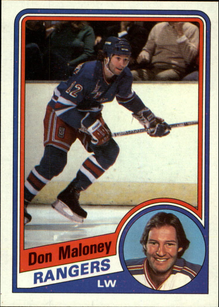 1984-85 Topps #109 Don Maloney SP