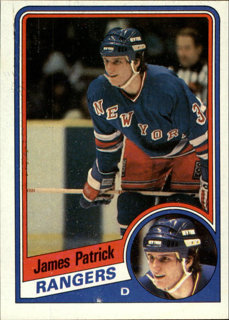 1984-85 Topps #112 James Patrick RC