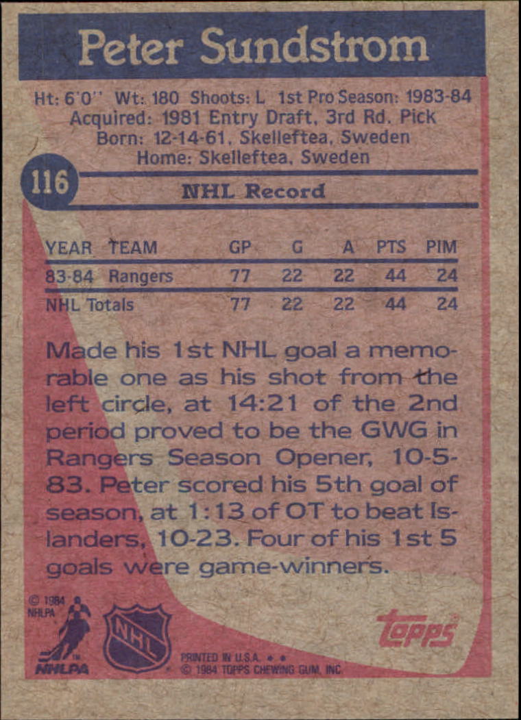 B2090- 1984-85 Topps Hockey Card #s 1-165 +Rookies -You Pick- 15+ FREE US SHIP - Picture 265 of 339